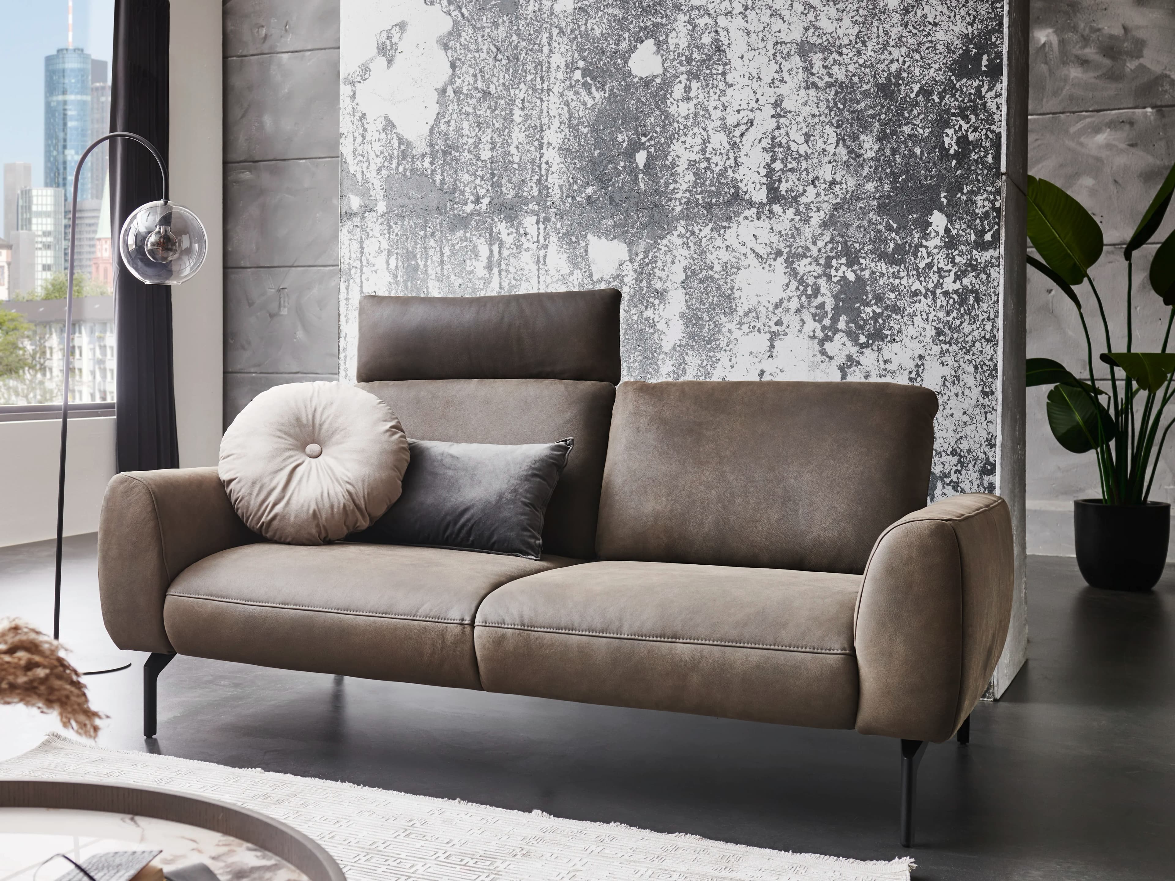 Einzelsofa Paruna II | Grau