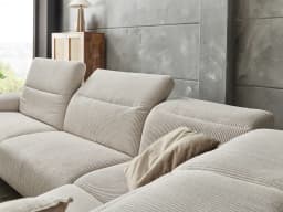 Ecksofa Karlo IV | Weiß
