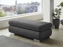 Polsterhocker Montello II | Grau