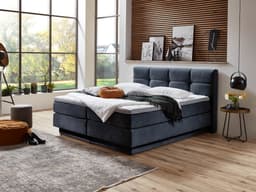 Boxspringbett Saargau | Blau