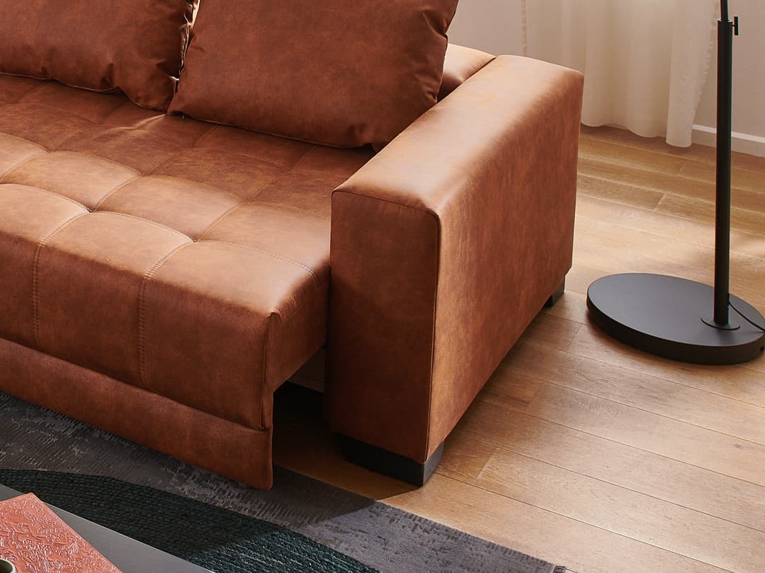Ecksofa Irma IV | Braun