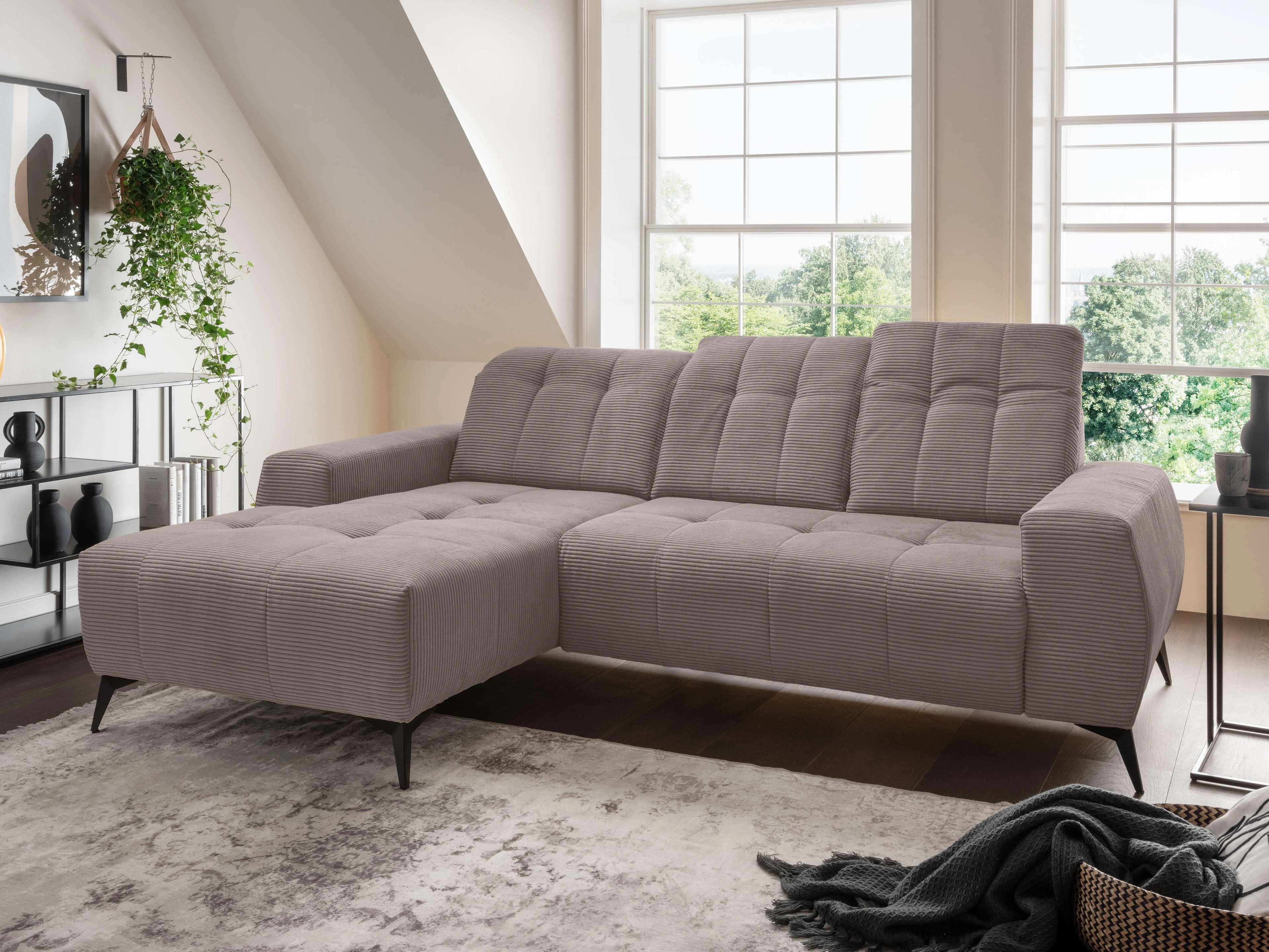 Ecksofa Bodra II | Braun