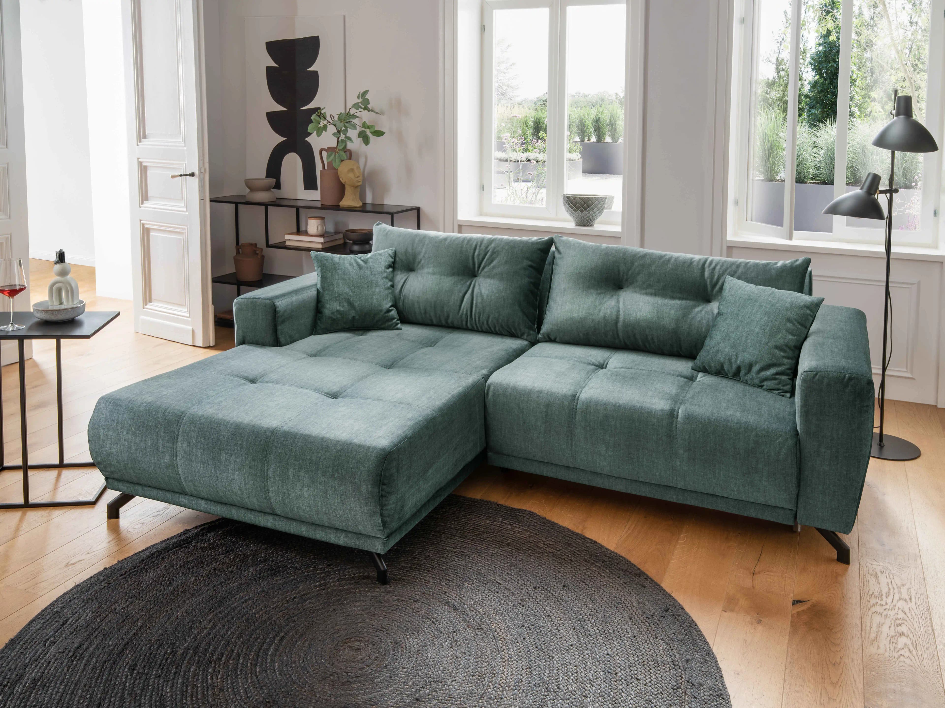 Ecksofa Birden II | Blau