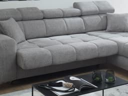 Ecksofa Ballack | Grau