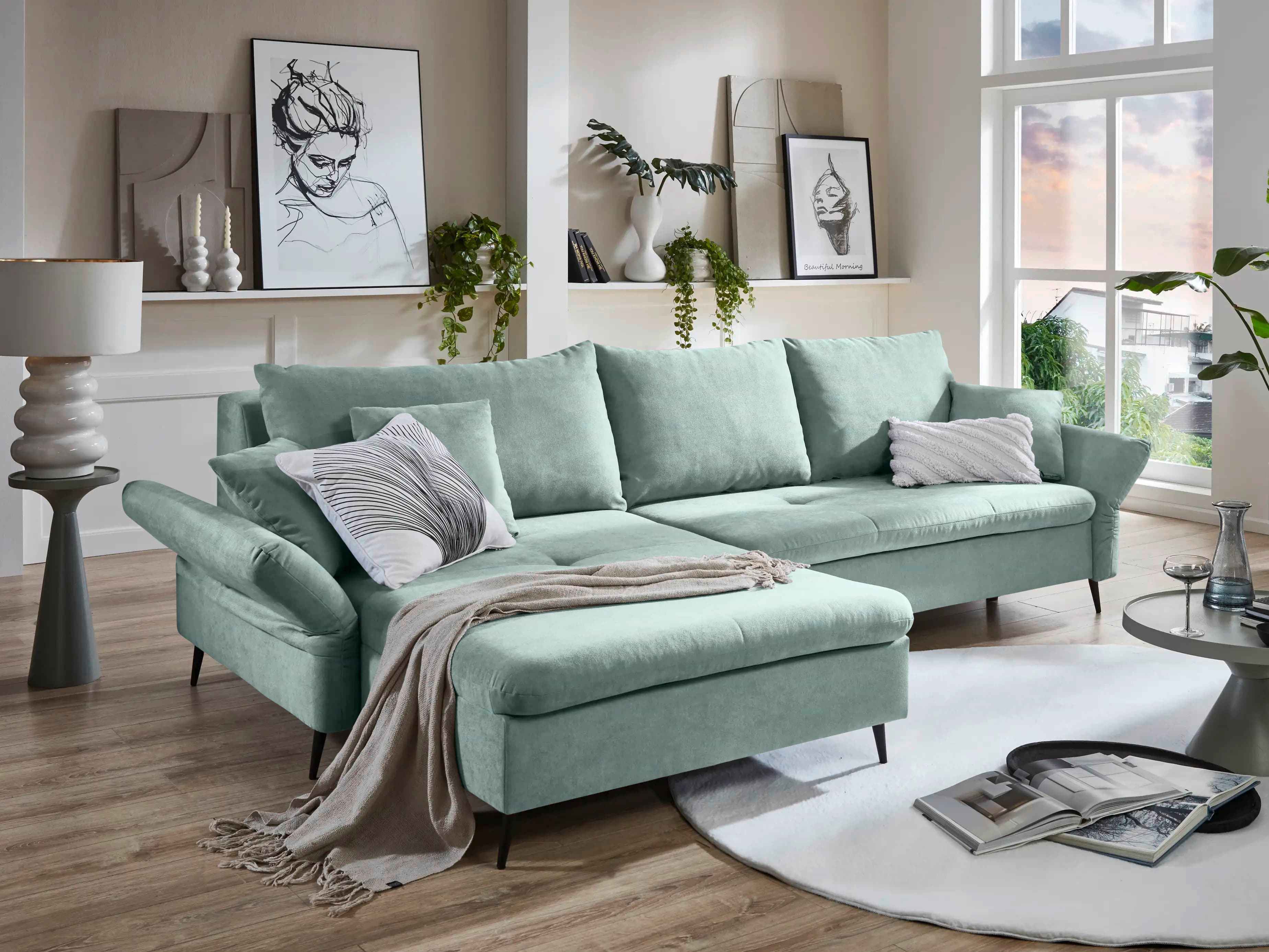 Ecksofa Imanuel | Grau