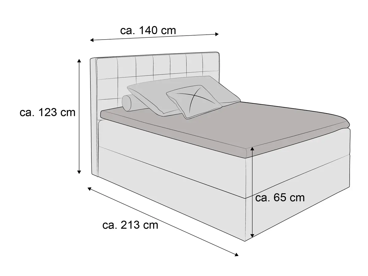 Boxbett Bamir II | Grau