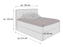 Boxbett Bamir II | Grau 2