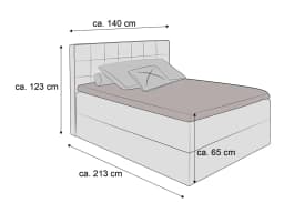 Boxbett Bamir II | Grau