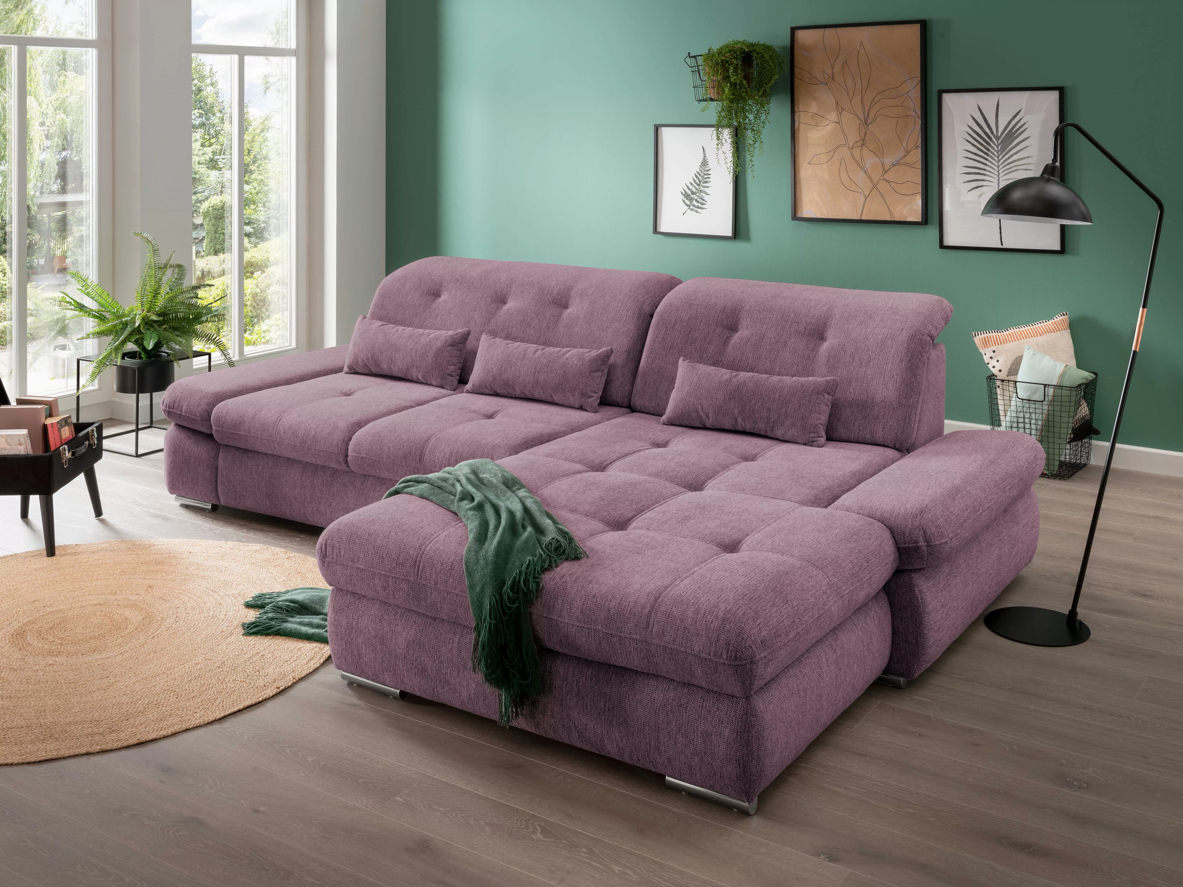 Ecksofa Bryenne | Lila