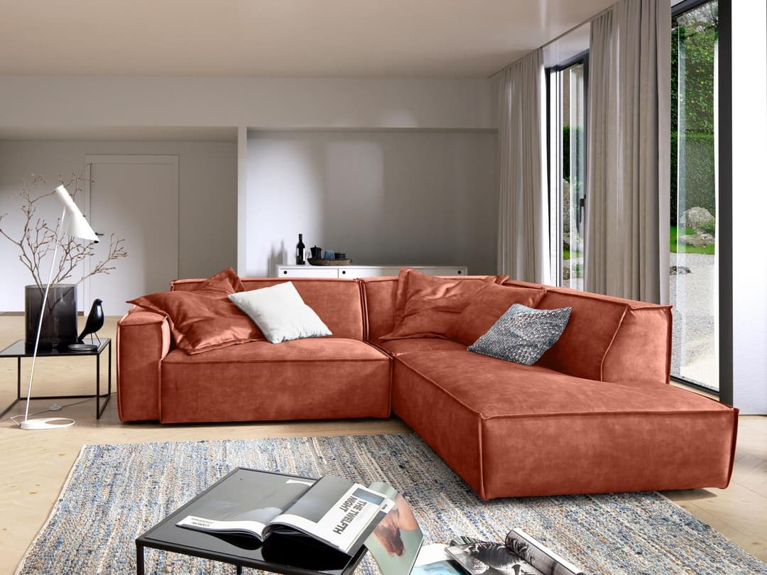 Ecksofa Croviana | Rot