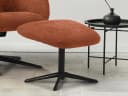 Polsterhocker Kiago II | Braun