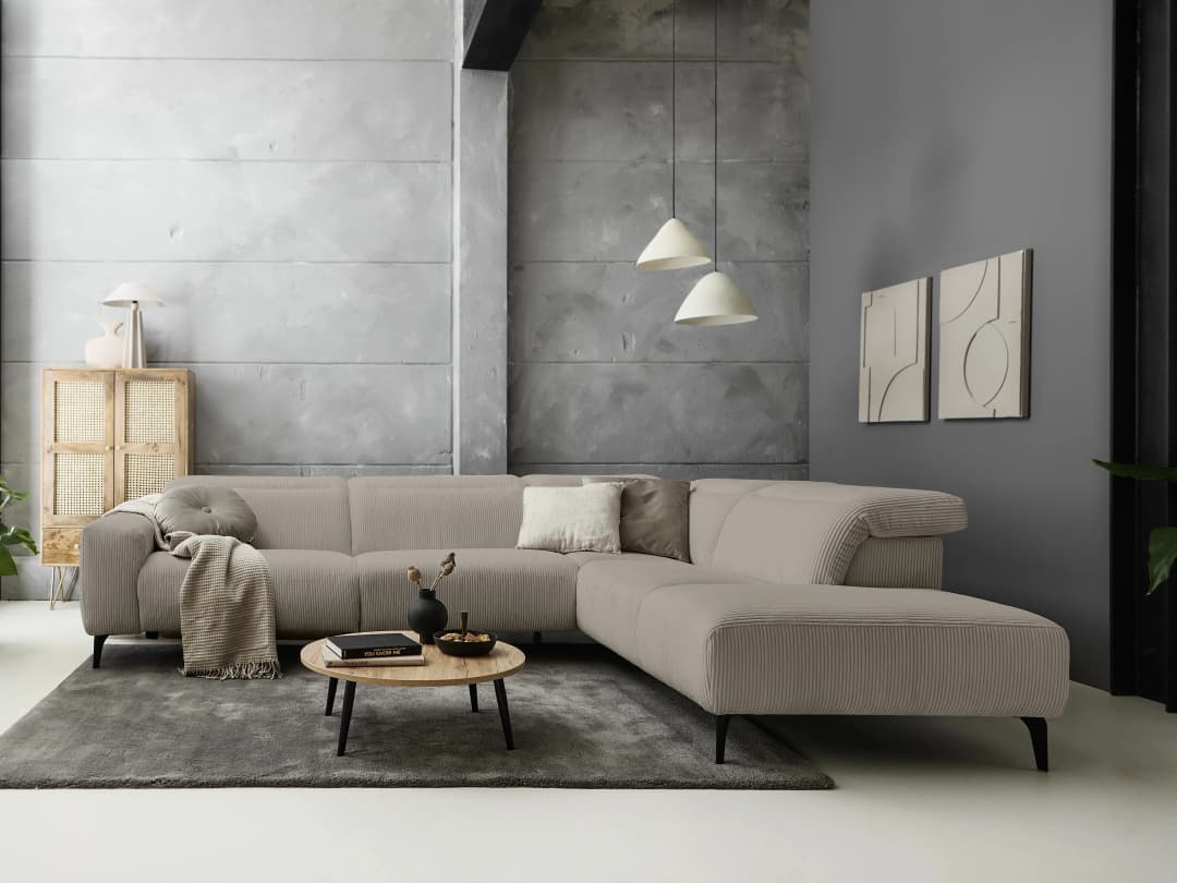 Ecksofa Karlo IV | Grau