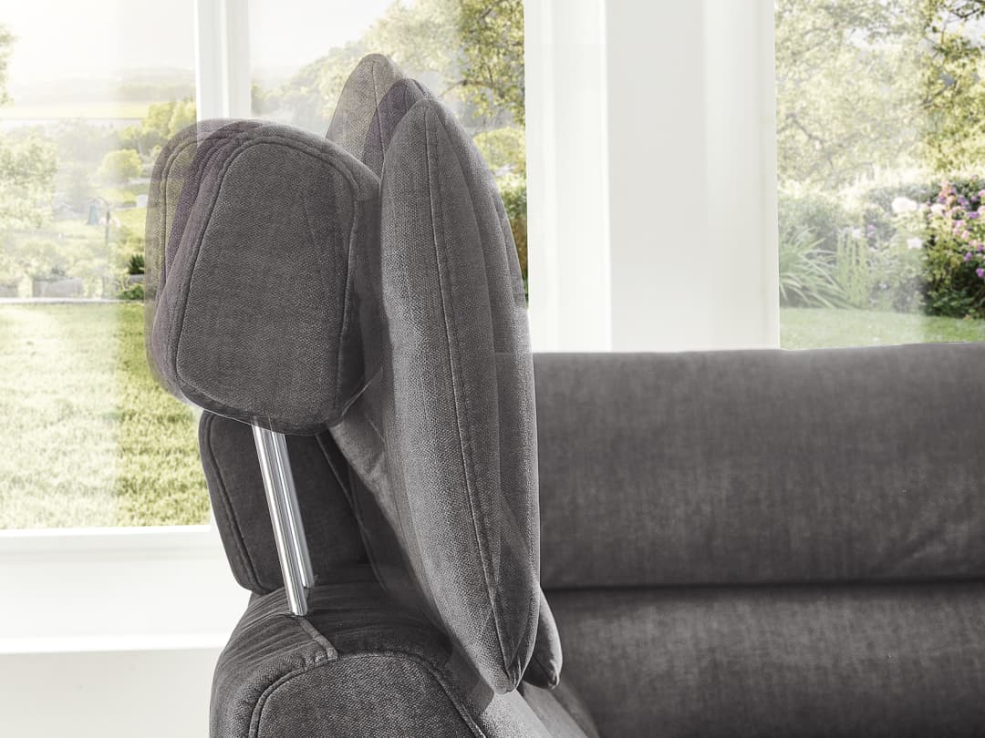Ecksofa Pirk | Grau