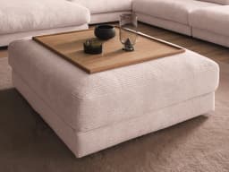 Polsterhocker Caldiero | Rosa