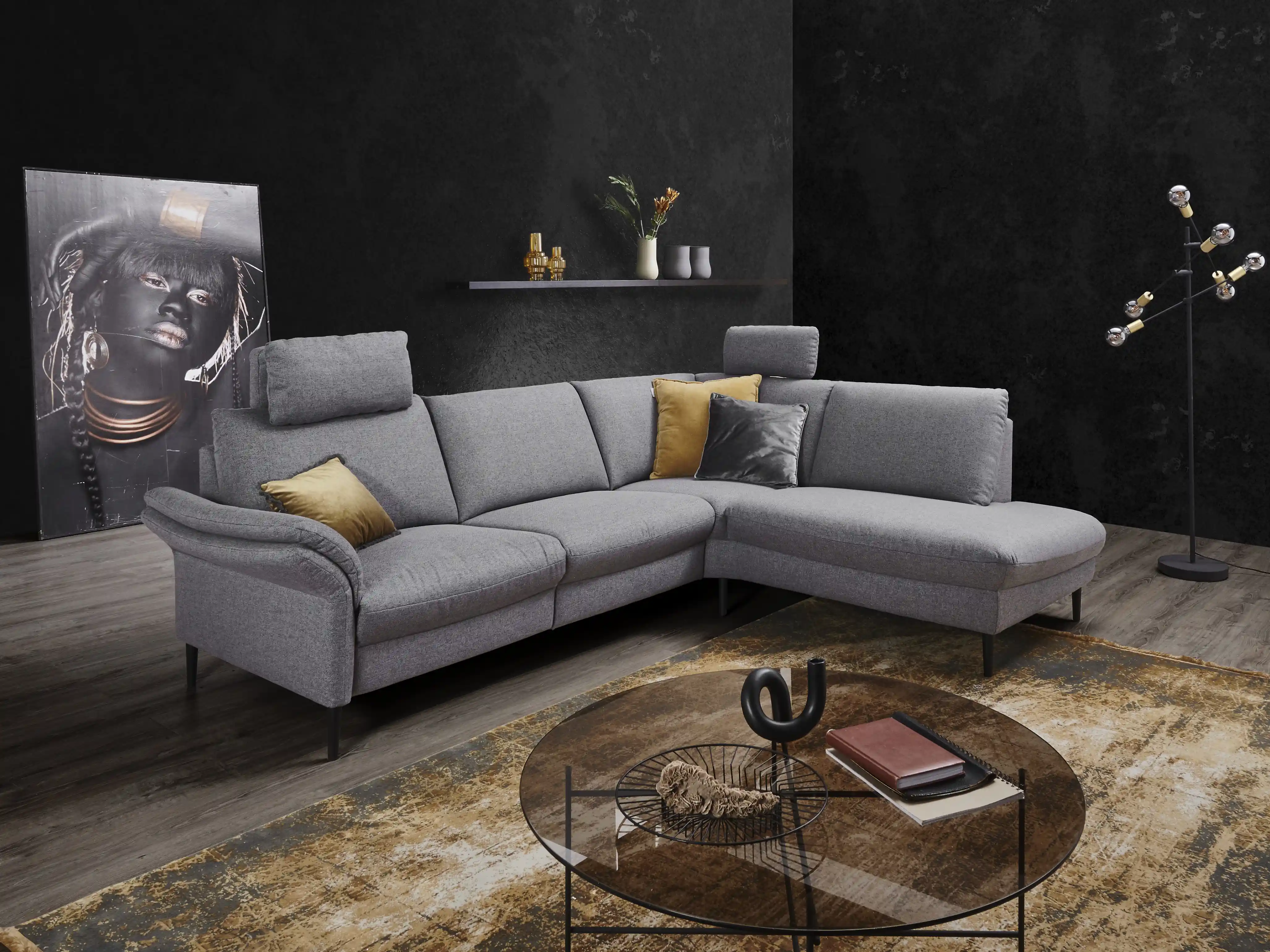 Ecksofa Carpin IV | Grau