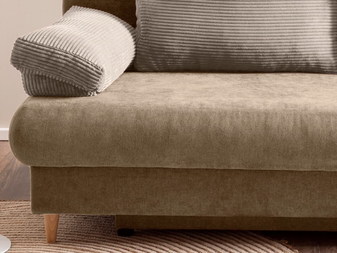 Schlafsofa Harro | Braun