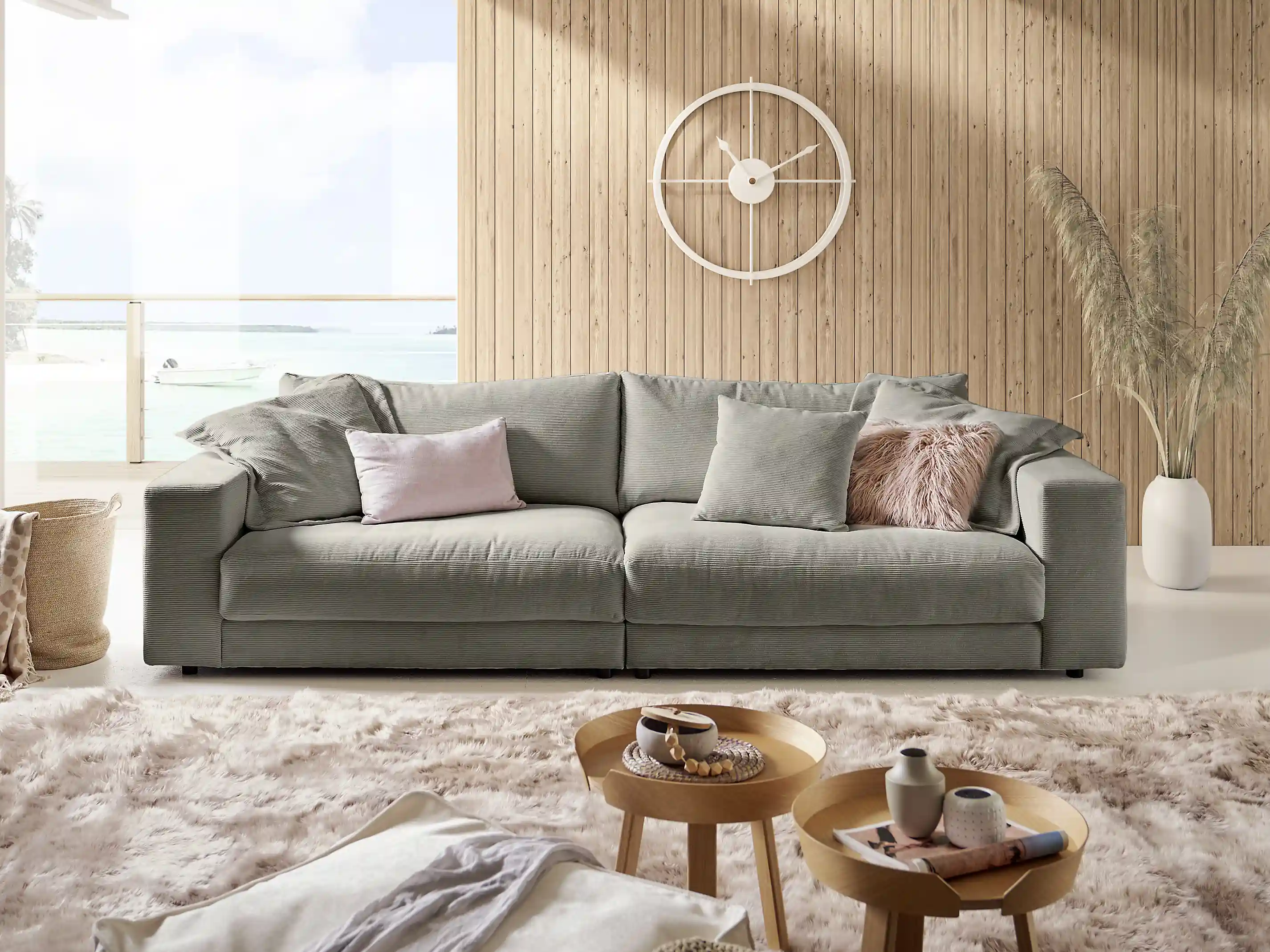 Bigsofa Cairano IX | Grau