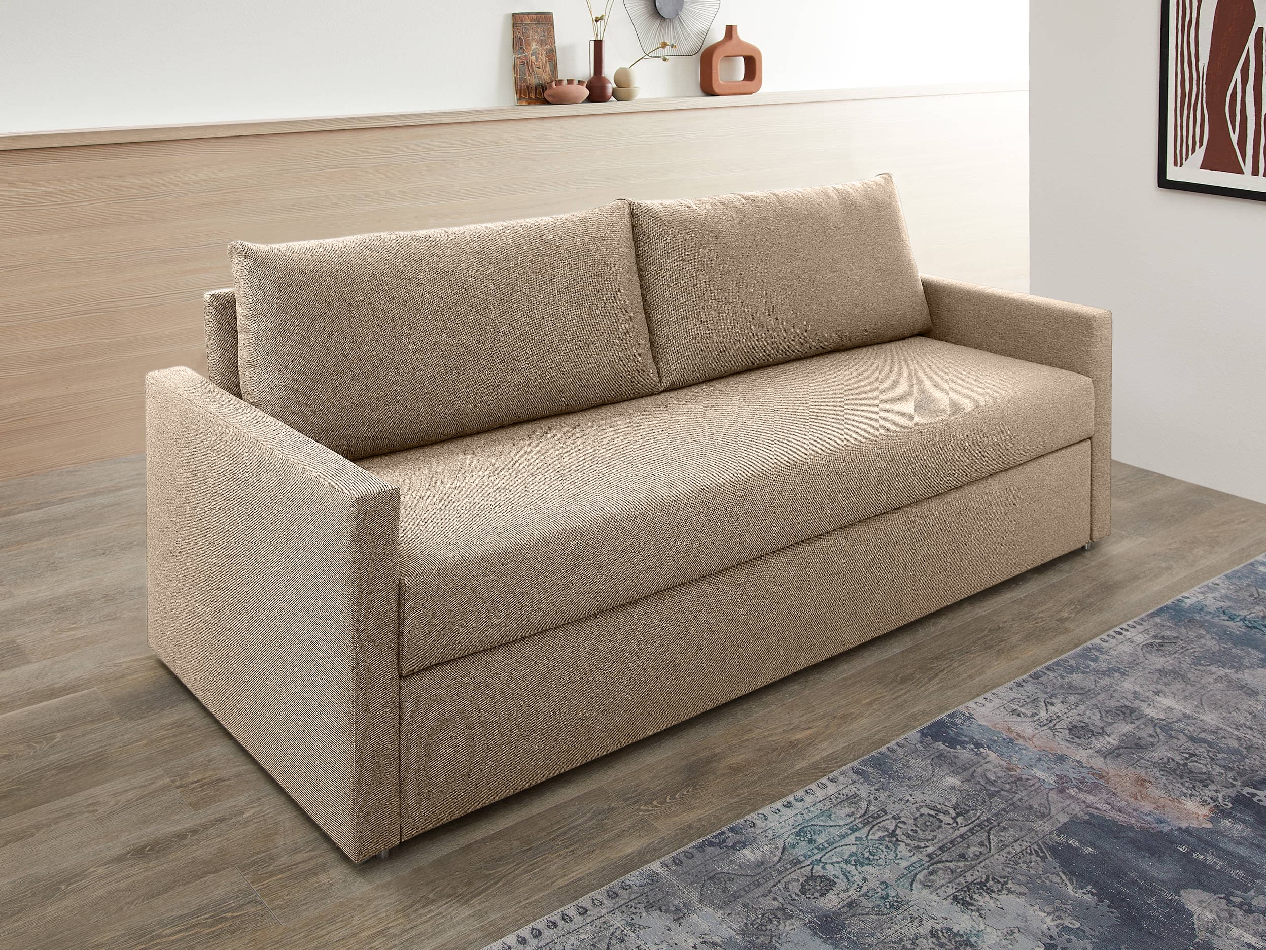 Schlafsofa Beger | Weiß
