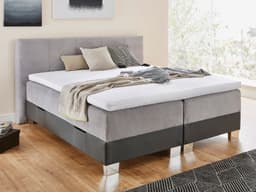 Boxspringbett Scharek | Grau