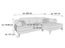 Ecksofa India | Rosa 4
