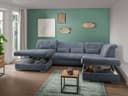 Wohnlandschaft Bryenne II | Blau 3