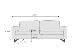 Einzelsofa Kellan V | Braun