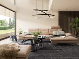 W.Schillig Ecksofa 16741 Seventy 5 | Grau