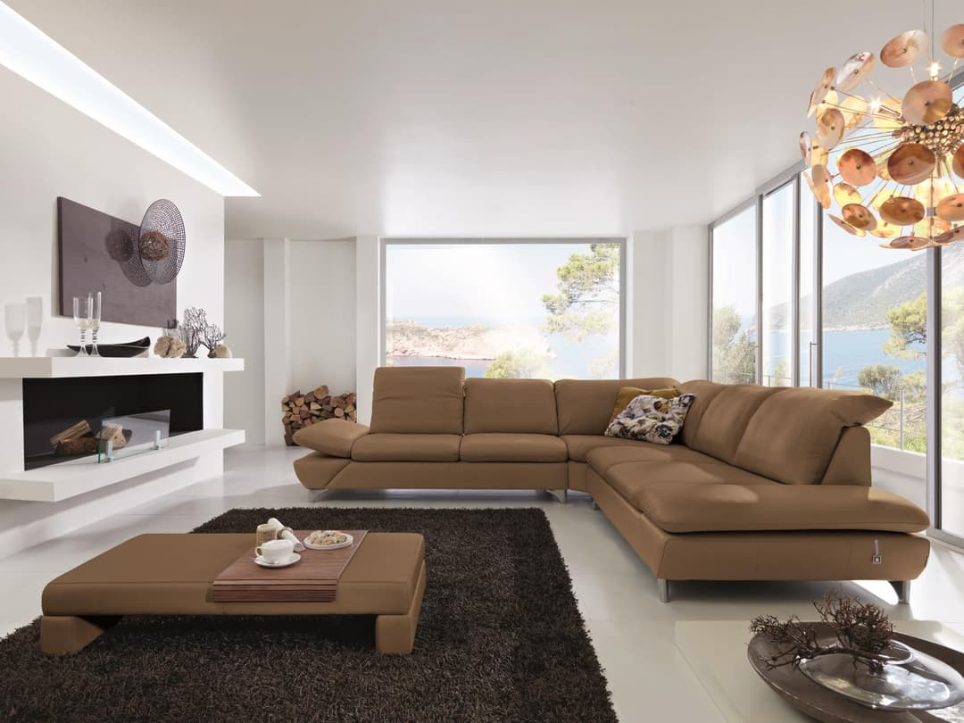 W.Schillig Ecksofa taoo III | Braun