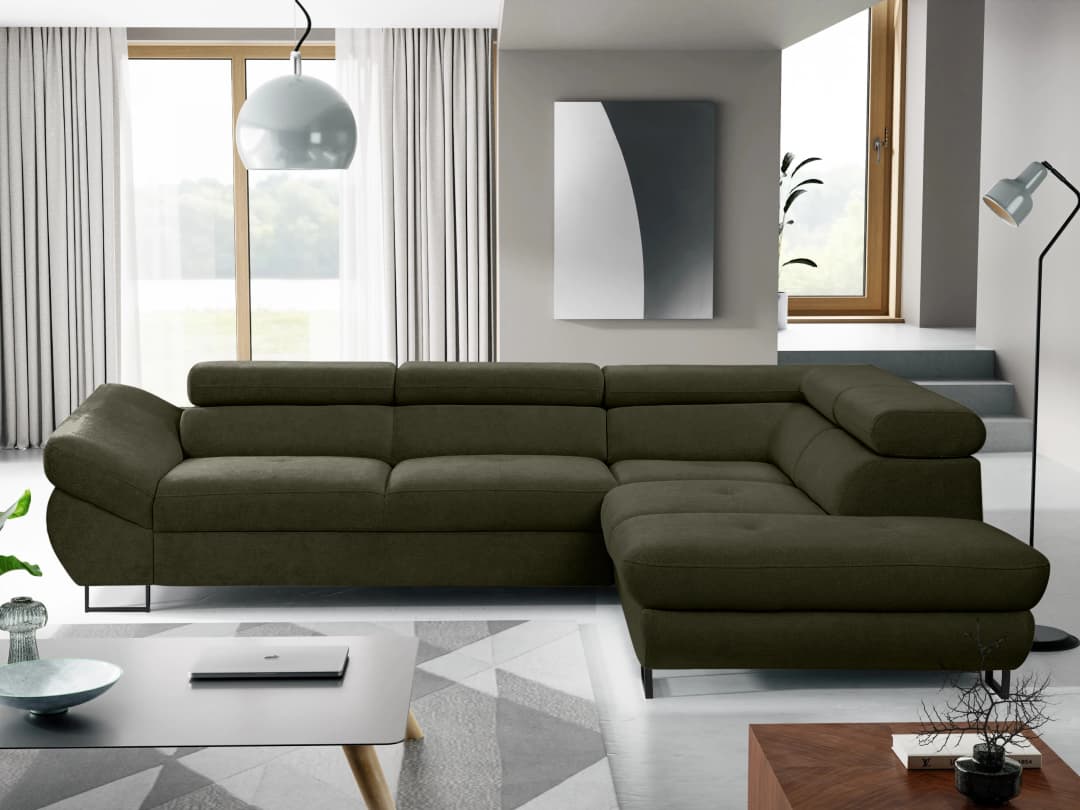 Ecksofa Blaine II | Grün