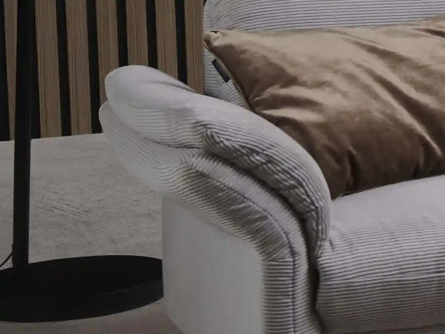Ecksofa Carpin II | Grau