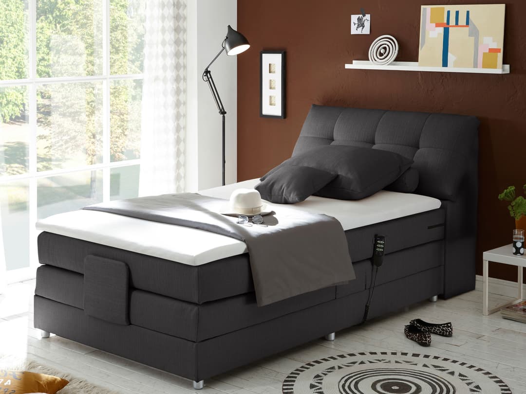 Boxspringbett Bresseo | Grau