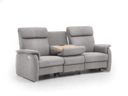 Trapezsofa Calciano VII | Grau