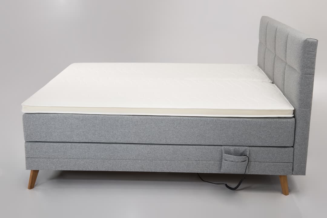 Boxspringbett Kalasca II | Grau