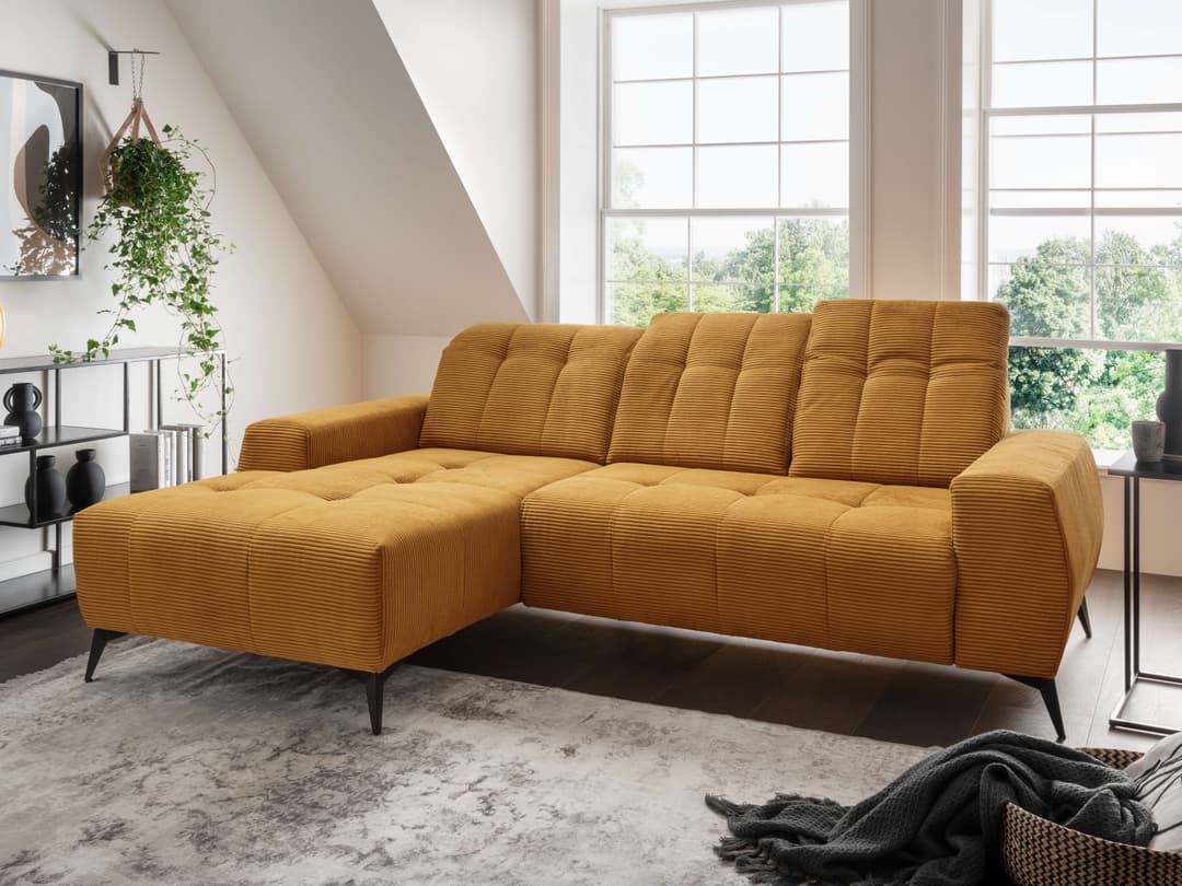 Ecksofa Bodra II | Braun