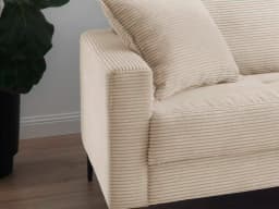 Ecksofa Happy | Weiß