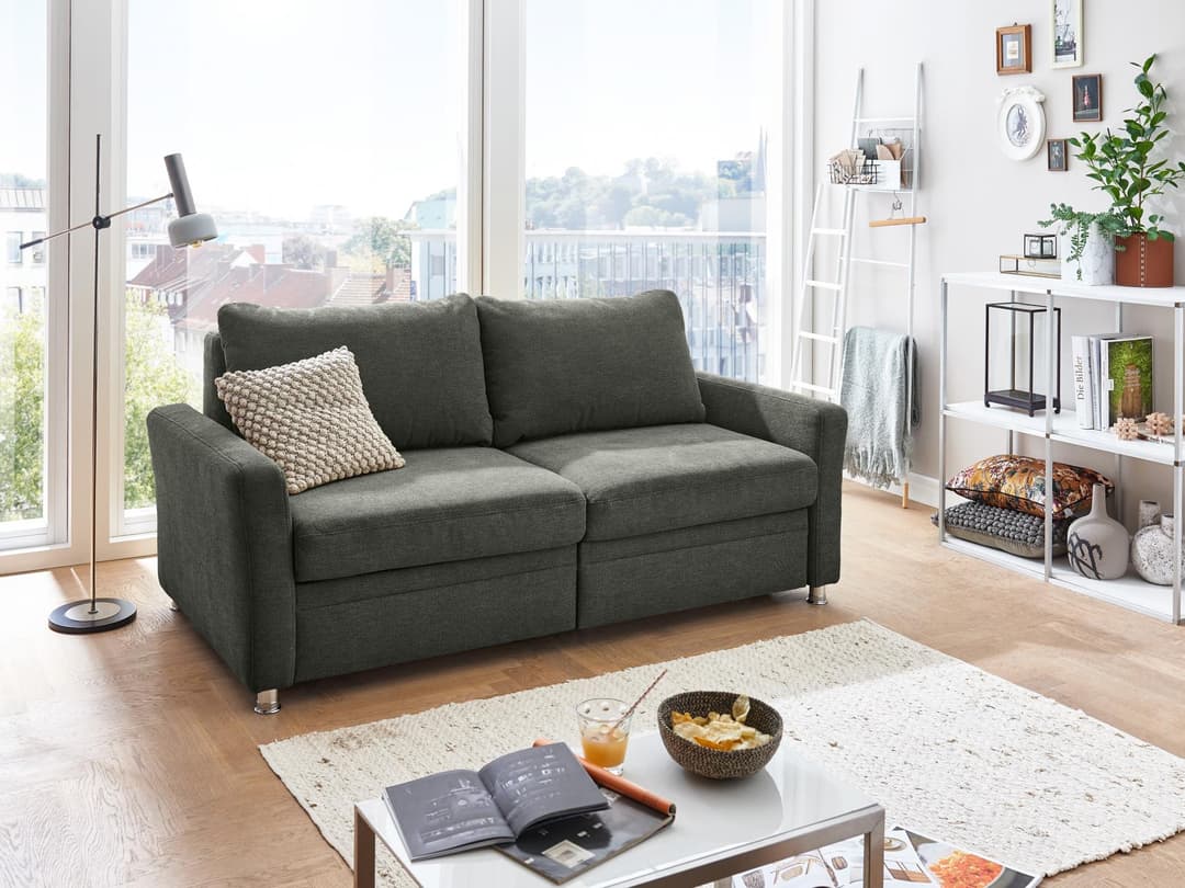 Schlafsofa Metaponto II | Grau