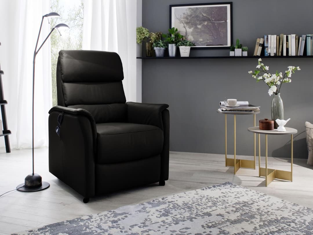 Relaxsessel Kuens | Schwarz