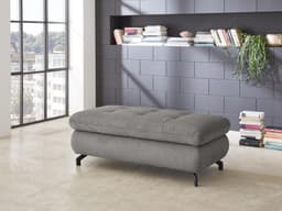 Polsterhocker Marella II | Grau
