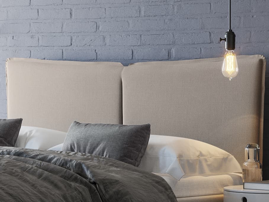 Boxspringbett Stony III | Beige