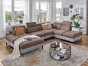 Wohnlandschaft Portanone | Braun