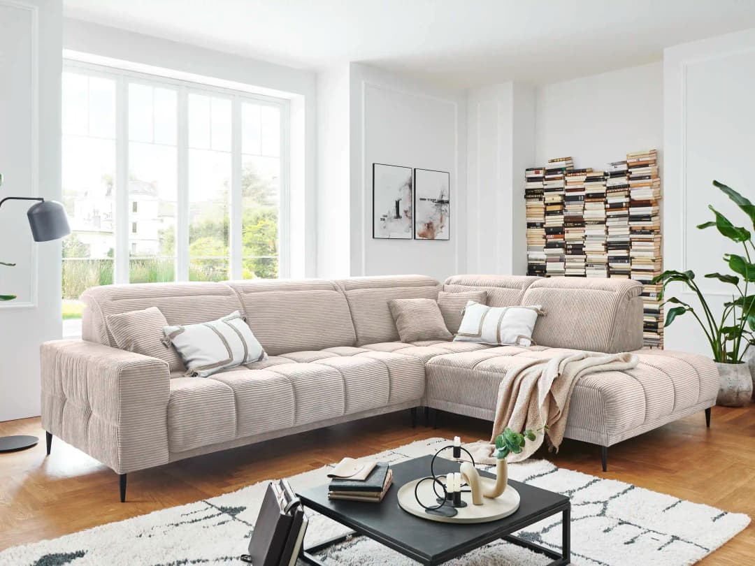 Ecksofa Irun IV | Grau