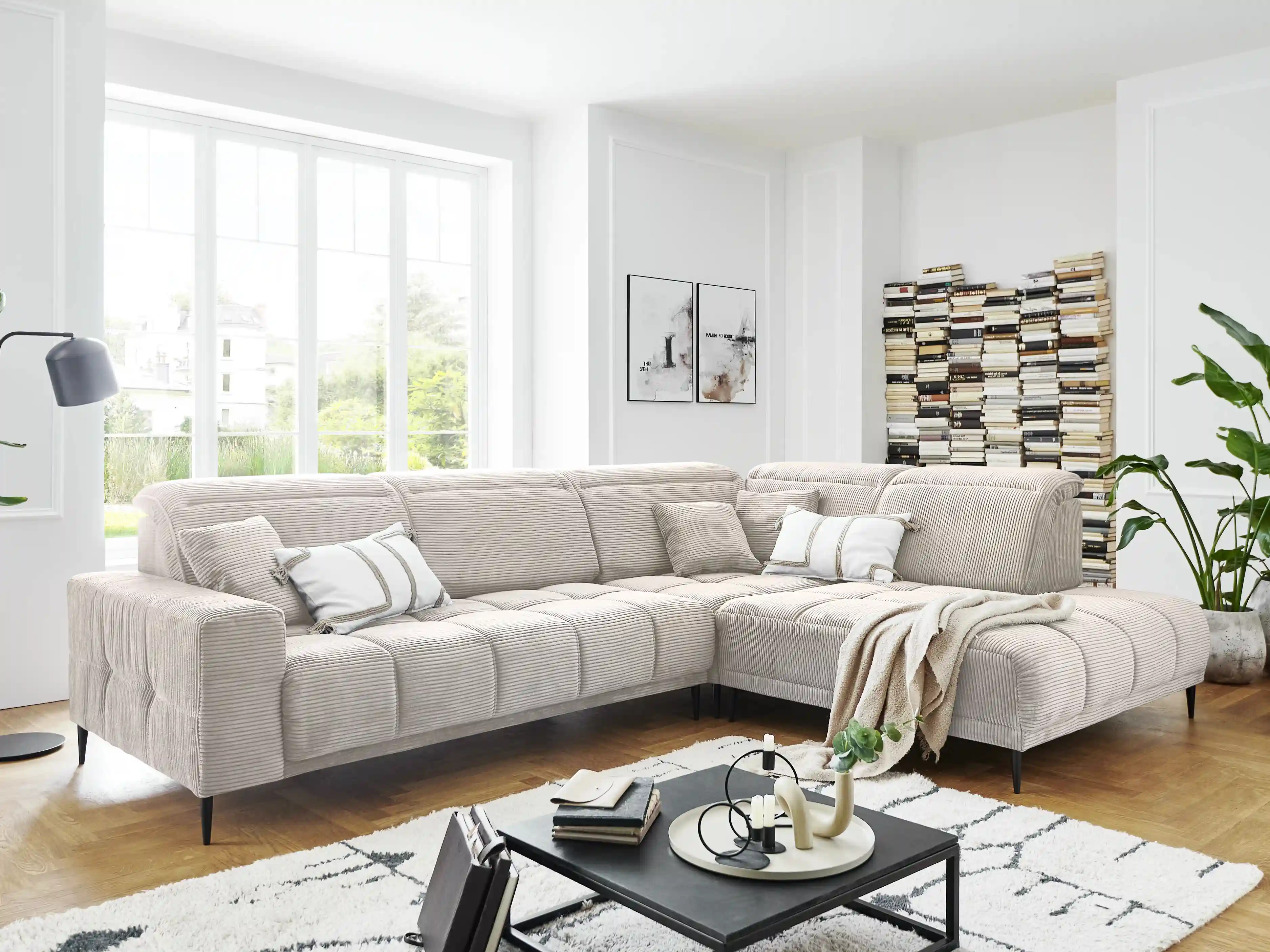 Ecksofa Irun IV | Grau