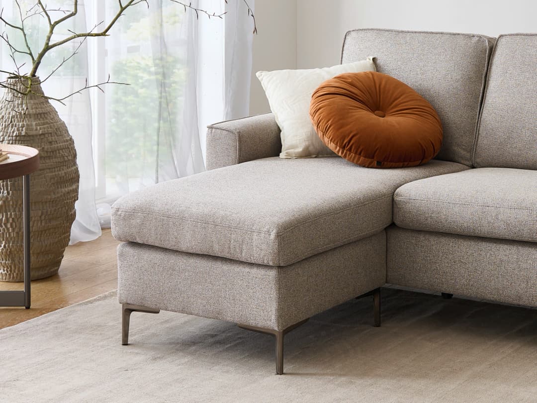 Ecksofa Vigan | Grau