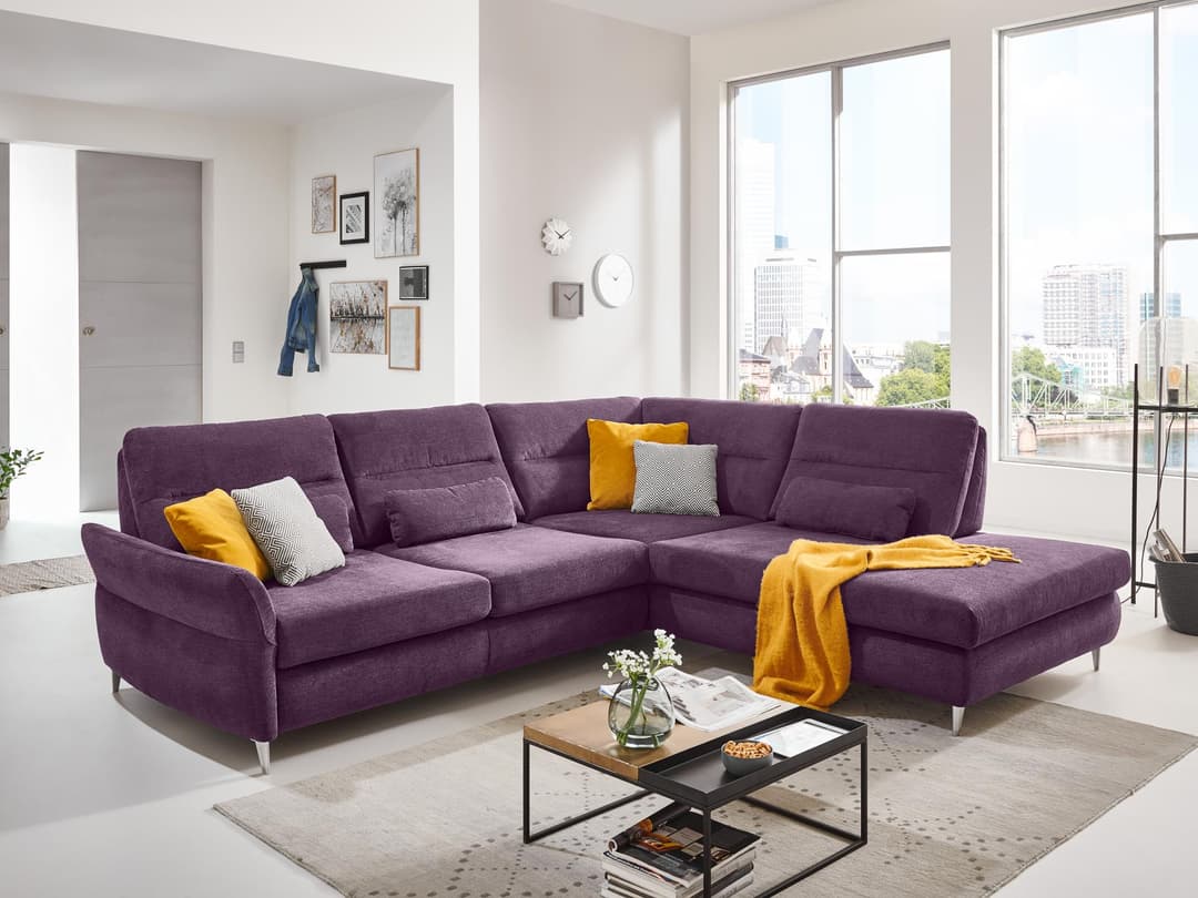 Ecksofa Monno II | Lila