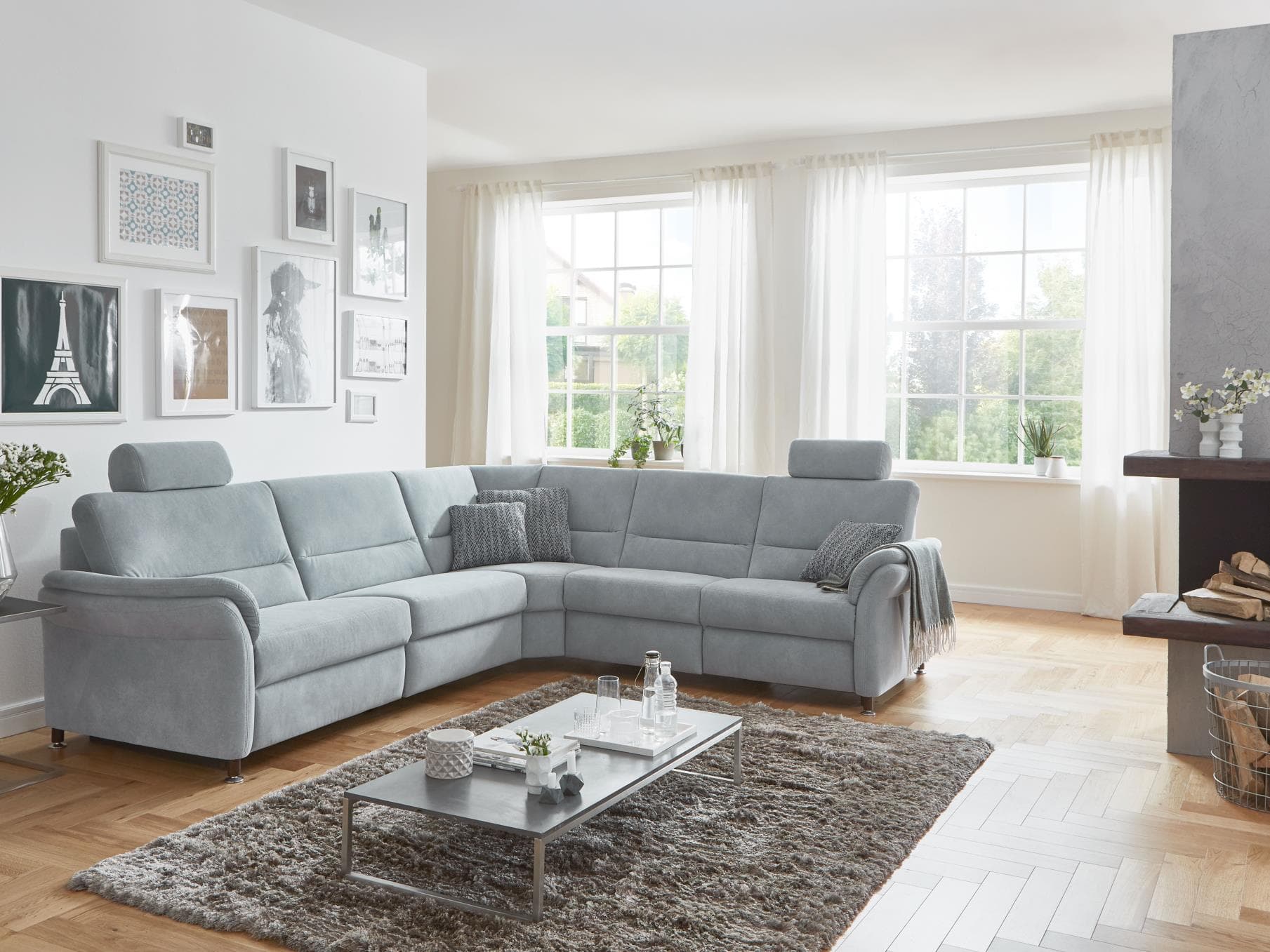 Ecksofa Zanano VIII | Blau
