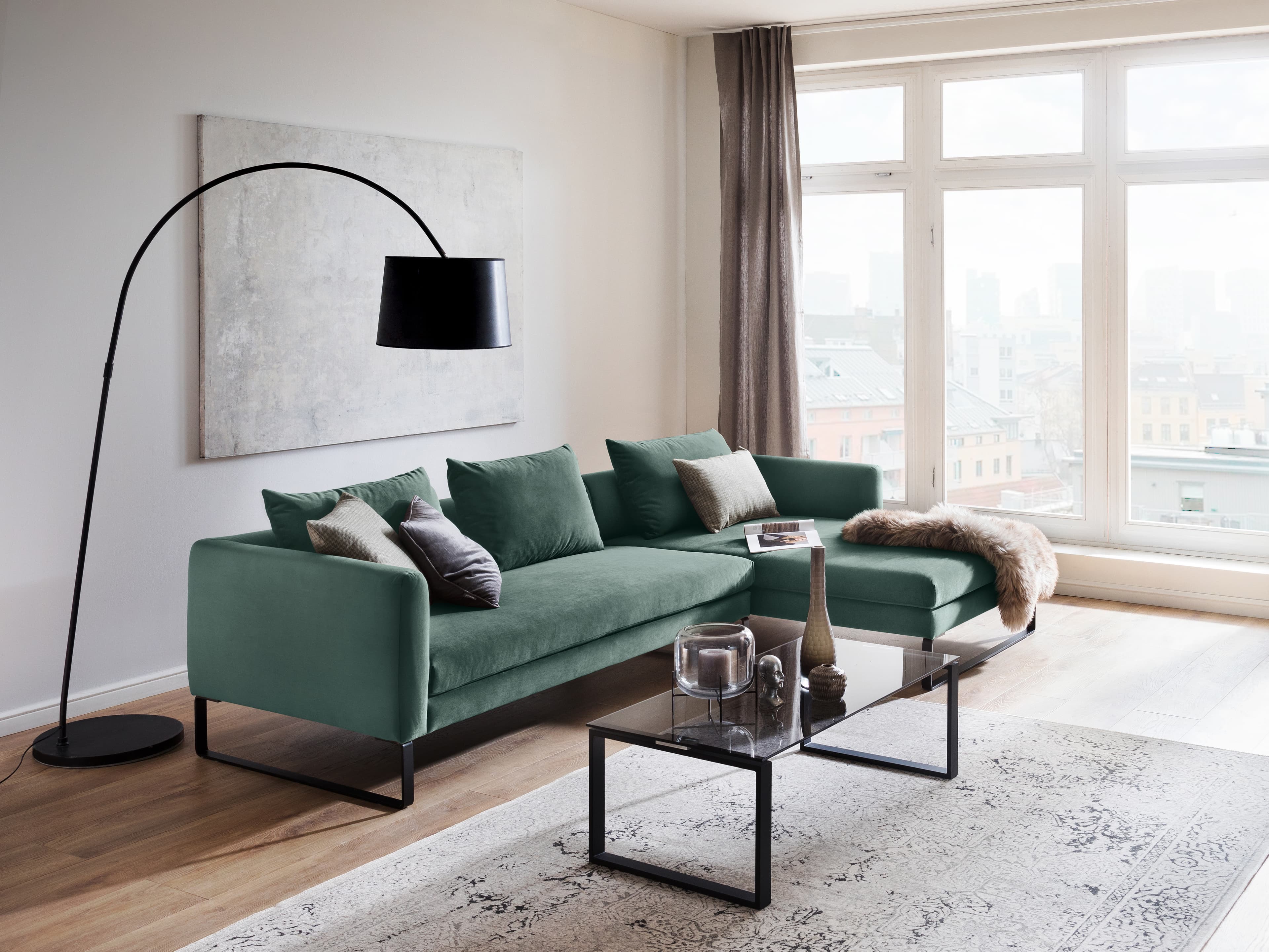 Ecksofa Cupello IV | Türkis