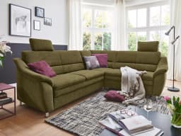 Ecksofa Sanzeno | Grün