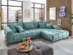 Ecksofa Idony | Blau