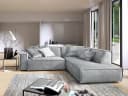 Ecksofa Croviana | Grau