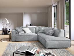Ecksofa Croviana | Grau